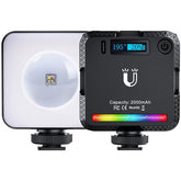 RGB Video Light LED Sunlight Rainbow Projection Magnetic Design For Photography Self Lighting Photo Studio Live TikTok Fill Lamp