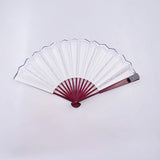 New color design colorful change rechargeable LED fan rave party lighting supplies 13inches fan glowing for music disco party