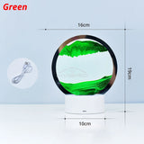 Quicksand Table Lamp Internet Red Hourglass Decompression Ornament 3D Three-dimensional Sand Painting Water Painting Colorful