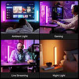 RGB USB LED Light Bar Color Changing TV Backlight Remote Symphony Atmosphere Light Strips Music Rhythm Ambient Pickup Lamp Decor