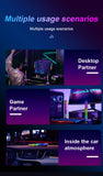 RGB Pickup Light Voice-activated Music Rhythm Light Computer Car RGB Atmosphere Light Aesthetic Game Room Decor