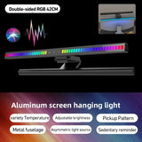 RGB Atmosphere Pickup Light Bar Computer Screen Hanging Lamp LED Monitor Light for Work Study Reading Gaming Dimming Lighting