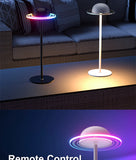 RGB Music Sync Table Lamp Wine Bottle Mood Lamp Touch Control -Rechargeable LED Atmosphere Night Light for Room Bar Party Decor