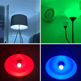 Tuya Bluetooth LED Bulb Dimmable 15W 18W E27 B22 220V RGBCW Color Change Lamps Smart Life APP Group Control Music Rhythm Timing