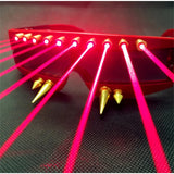 Led Glasses Rave Party DJ Lights Sunglasses For Stage Show Dancing Glowing Disco Laser Beam Music Luminous Nightclub Bar Props