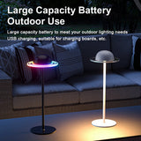 RGB Music Sync Table Lamp Wine Bottle Mood Lamp Touch Control -Rechargeable LED Atmosphere Night Light for Room Bar Party Decor