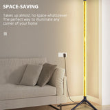 RGB LED Floor Lamp Remote APP Control Music Sync Corner Mood Lighting Smart Modern Mood Standing Lights for Bedroom Living Room