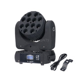 Moving Head LED Wash 12X12W RGBW 4In1 Beam DMX Light With 16Chs Rotating Lamp Stage Mobile Lighting For Party Show Disco Wedding