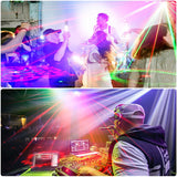 Party lighting, DJ rotating dance floor lighting, 3D effects for family gatherings, lighting for Spring Festival, Halloween, Chr