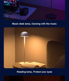 RGB Music Sync Table Lamp Wine Bottle Mood Lamp Touch Control -Rechargeable LED Atmosphere Night Light for Room Bar Party Decor