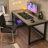 Ergonomic Computer Desk Gaming Desk Adjustable Height Office Study Table Space Saving Small Room Escritorios Home Use Furniture