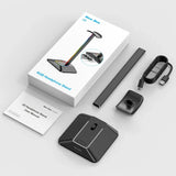New Bee Z8 RGB Headphones Stand Holder Desk Gaming Headset Cool Display With 2 USB Ports Holder Non-Slip Rubber Base for Gamer