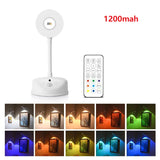 RGB Motion Sensor Wall Light 16 Colors Dimmable Wireless Light Photo Frame Light Rechargeable Magnetic Art Picture Spotlight