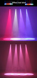 LED Disco Ball Light Beam Spot Light 10W RGBW 4in1 Stage Pinspot Light Dmx for Party Bar DJ Event
