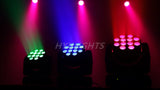 Moving Head LED Wash 12X12W RGBW 4In1 Beam DMX Light With 16Chs Rotating Lamp Stage Mobile Lighting For Party Show Disco Wedding