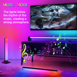 RGB Gaming Desktop Background Light Bar Computer Atmosphere Decoration Lighting Night Eye Protection Reading Lamp uLamp APP