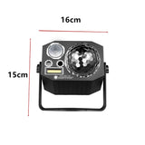 Party Lights,Disco DJ Strobe Light Rave Stage Projector Effect Dance Club Light Sound Activated with Remote Control for Parties