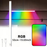 RGB Ambient Sensor Light - Rechargeable Magnetic Wall Lamp Mood Ambient Light for Cabinet Hallway Stair