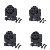 Moving Head LED Wash 12X12W RGBW 4In1 Beam DMX Light With 16Chs Rotating Lamp Stage Mobile Lighting For Party Show Disco Wedding