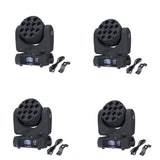 Moving Head LED Wash 12X12W RGBW 4In1 Beam DMX Light With 16Chs Rotating Lamp Stage Mobile Lighting For Party Show Disco Wedding