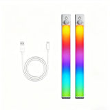 RGB Ambient Sensor Light - Rechargeable Magnetic Wall Lamp Mood Ambient Light for Cabinet Hallway Stair