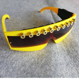 Led Glasses Rave Party DJ Lights Sunglasses For Stage Show Dancing Glowing Disco Laser Beam Music Luminous Nightclub Bar Props