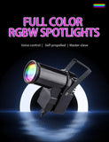 LED Disco Ball Light Beam Spot Light 10W RGBW 4in1 Stage Pinspot Light Dmx for Party Bar DJ Event