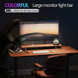 RGB Atmosphere Pickup Light Bar Computer Screen Hanging Lamp LED Monitor Light for Work Study Reading Gaming Dimming Lighting