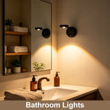 RGB Motion Sensor Wall Light 16 Colors Dimmable Wireless Light Photo Frame Light Rechargeable Magnetic Art Picture Spotlight