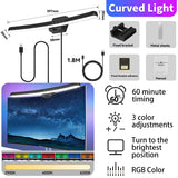 Monitor Light Bar Computer Led Screens Light Stepless Dimming USB Office Desks RGB Read Entertainment Table Lamp Bar Monitor