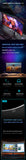 RGB Atmosphere Pickup Light Bar Computer Screen Hanging Lamp LED Monitor Light for Work Study Reading Gaming Dimming Lighting