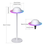 RGB Music Sync Table Lamp Wine Bottle Mood Lamp Touch Control -Rechargeable LED Atmosphere Night Light for Room Bar Party Decor