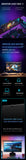RGB Atmosphere Pickup Light Bar Computer Screen Hanging Lamp LED Monitor Light for Work Study Reading Gaming Dimming Lighting