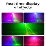 Party lighting, DJ rotating dance floor lighting, 3D effects for family gatherings, lighting for Spring Festival, Halloween, Chr