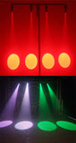 LED Disco Ball Light Beam Spot Light 10W RGBW 4in1 Stage Pinspot Light Dmx for Party Bar DJ Event
