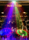 Party lighting, DJ rotating dance floor lighting, 3D effects for family gatherings, lighting for Spring Festival, Halloween, Chr