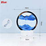 Quicksand Table Lamp Internet Red Hourglass Decompression Ornament 3D Three-dimensional Sand Painting Water Painting Colorful