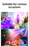 Party lighting, DJ rotating dance floor lighting, 3D effects for family gatherings, lighting for Spring Festival, Halloween, Chr