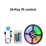 WS2812B 5050 RGB Bluetooth Led Strip Lights 1M-30M 5V USB led strip TV BackLight Room Decoration Led Tape Diode Flexible Ribbon