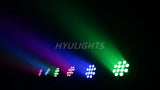 Moving Head LED Wash 12X12W RGBW 4In1 Beam DMX Light With 16Chs Rotating Lamp Stage Mobile Lighting For Party Show Disco Wedding