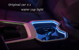 Ouchuangbo LED Ambient Light For RAV4 2019-2024 Atmosphere Lamp Backlight Kit Dynamic Trim Internal lighting lumini ambiental