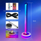 Music Light Bar RGB Pickup Rhythm Lights Desktop Strip Light Floor Lamp APP Control USB Atmosphere Lamp For Gaming Bedroom TV