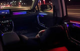 Ouchuangbo LED Ambient Light For RAV4 2019-2024 Atmosphere Lamp Backlight Kit Dynamic Trim Internal lighting lumini ambiental