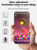RGB LED Music Sync Ambient Light APP Remote Control USB Pickup Rhythm Mood Lighting Gaming Desktop Floor Lamp For Bedroom Lights