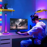 RGB LED Music Sync Ambient Light APP Remote Control USB Pickup Rhythm Mood Lighting Gaming Desktop Floor Lamp For Bedroom Lights