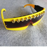 Led Glasses Rave Party DJ Lights Sunglasses For Stage Show Dancing Glowing Disco Laser Beam Music Luminous Nightclub Bar Props