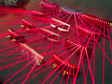 Led Glasses Rave Party DJ Lights Sunglasses For Stage Show Dancing Glowing Disco Laser Beam Music Luminous Nightclub Bar Props