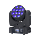 Moving Head LED Wash 12X12W RGBW 4In1 Beam DMX Light With 16Chs Rotating Lamp Stage Mobile Lighting For Party Show Disco Wedding