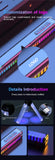 RGB Pickup Light Voice-activated Music Rhythm Light Computer Car RGB Atmosphere Light Aesthetic Game Room Decor