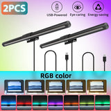 Monitor Light Bar Computer Led Screens Light Stepless Dimming USB Office Desks RGB Read Entertainment Table Lamp Bar Monitor